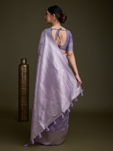Zari Jaal Woven Art Silk Saree